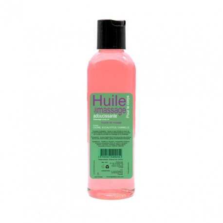 Huile de massage cèdre eucalyptus cannelle 200ml