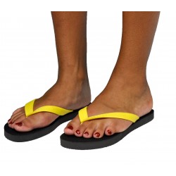 Tong Diamant noir et jaune