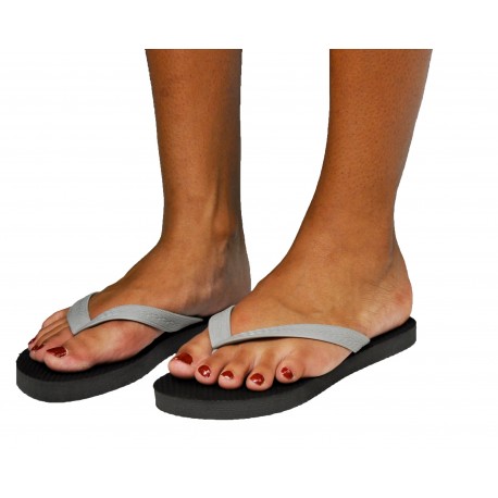Tong Diamant noir et gris