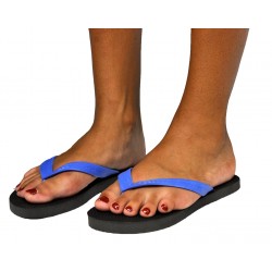 Tong Diamant noir et bleu