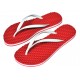 Spa tong massante rouge et blanche