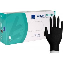 Gant en nitrile non poudrés TAILLE S