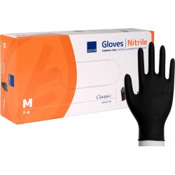 Gant en nitrile non poudrés TAILLE M
