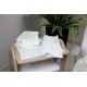 serviette jetable blanche 30x40cm 